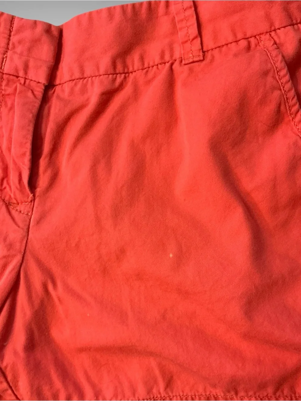 J.Crew Broken-In Chino Coral Cotton Shorts Women’s Size 6